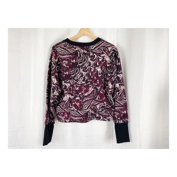 NWT Joie Cropped Sweater Top Medium Sweatshirt - Picture 3 of 6